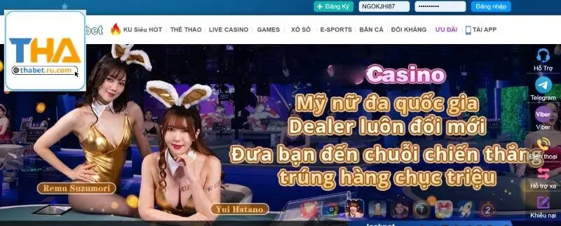 Sử dụng link vào Thabet không bị chặn 