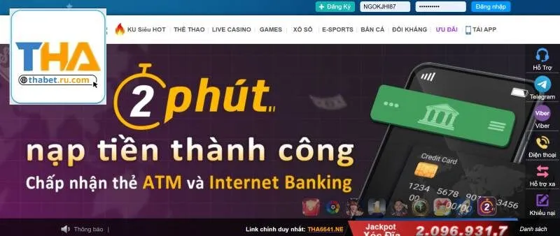  Thabet.ru.com là link truy cập vào Thabet 