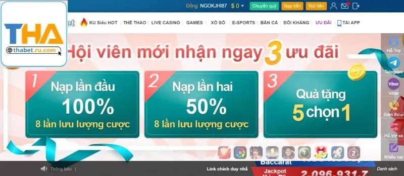 Thabet.ru.com là link vào Thabet mới nhất,