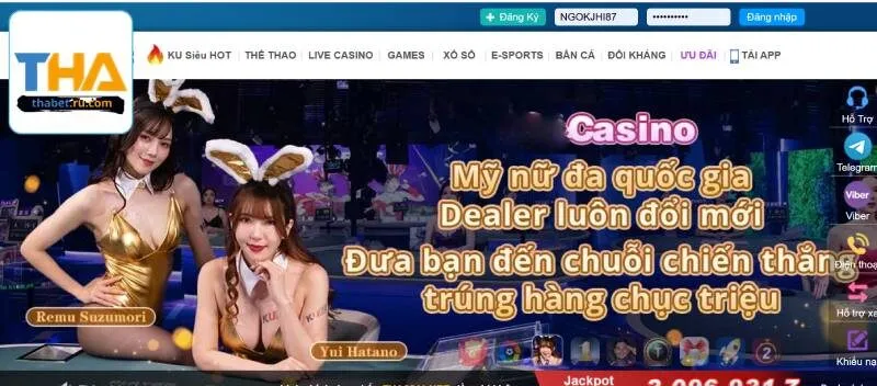 Tìm đúng link chính thức Thabet
